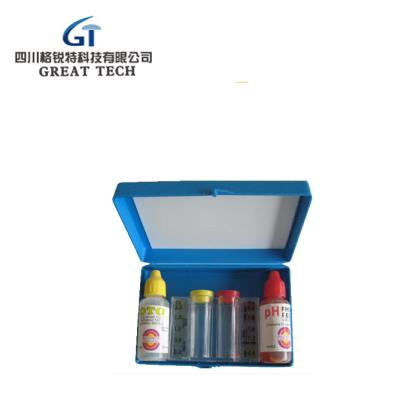 China Swimming pool cleaning basic 250ml pH pool water test kits, OTO liquid reagent for swimming pool and spa for sale for sale