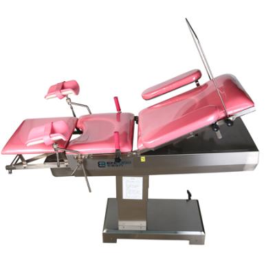 China All are high quality stainless steel multifunctional hospital delivery electric obstetric medical examination gynecological operating beds for sale