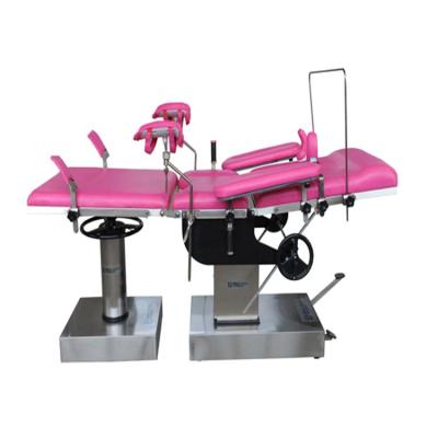 China Hand operated all roll medical universal obstetric table good quality obstetric bed for sale for sale