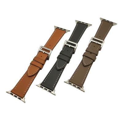 China Unique suitable for smart watch watch accessories to oil wax leather strap 22mm*18mm for sale