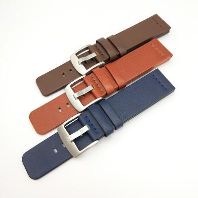 China Welcome to customize logo/size/color/workmanship bestsellers charm leather watch straps loop for genuine leather 44mm for apple watch for sale