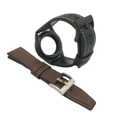 China Unique Designer Smart Silicone Leather Designers Strap 20mm 22mm Watch Bands Luxury Smart Watch Band for sale