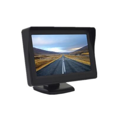 China RGB quality 4.3 inch TFT LCD color car baby monitor for vehicle parking assistance scheme from factory for sale