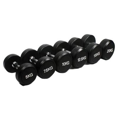 China Universal Home Weight Gym Equipment Fitness 10kg Dumbbell Barbell Sets 40kg Kg Dumbbell for sale