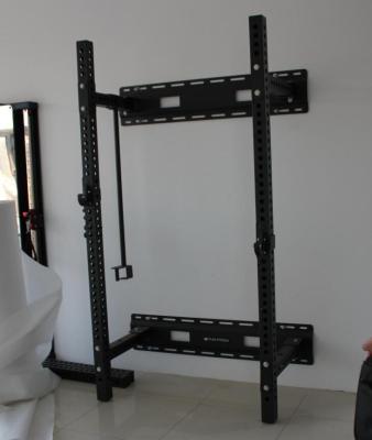 China Popular Adjustable Folding Squat Rack Style Wall Mounted Design Smith New Squat Rack Design for sale