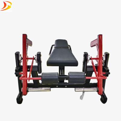 China Professional Use Body Building Gym Fitness Equipment Leg Curl Flat Loaded Leg Extension Machine for sale