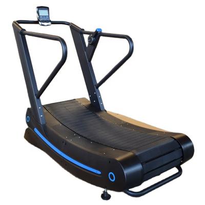 China New commercial curved unpowered treadmills current commercial treadmill machine cheap prices for sale