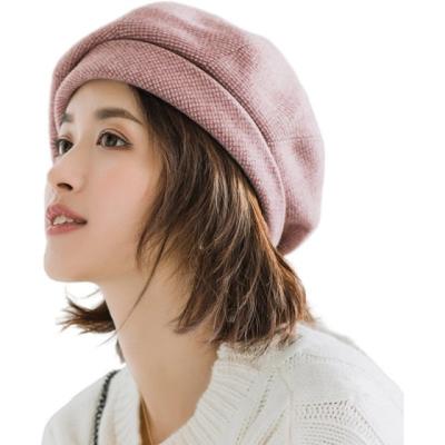 China Fashion \ new thousand female British hats comfortable \ durable retro autumn and winter birds geberet art painter hat day trend lady for sale