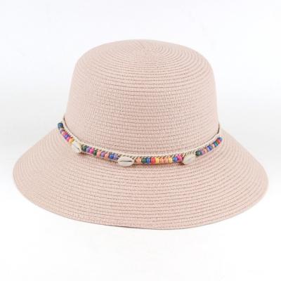 China Fashion Spring Fisherman Hat Tourism Parasol Straw Hat Outdoor Sunscreen Sun Hat\Comfortable Women\Durable And Summer Hat New for sale