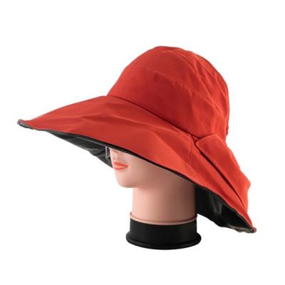 China Fashion \ large bow hat summer new sunshade hat ladies leisure fisherman hat outdoor sunscreen soft comfortable \ durable beach hat for sale