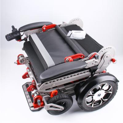 China Luxury High quality Remote Control Automatic Folding Wheelchair Electric Power Wheel Chair with good price for sale