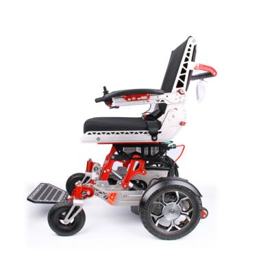 China Luxury Health Care Aluminum Alloy Wheechir Folding Electric Power Wheelchair Automatic Wheel Chair for sale