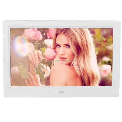 China Digital Machine Sexy Video Free Download Mp4 Clock 1024*600 ABS Plastic Photo Frame 10 Inch for sale