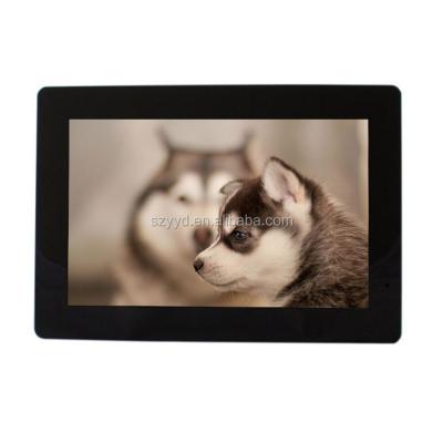 China 13.3 inch black digital photo frame photo MP3 sixty video software free download for sale