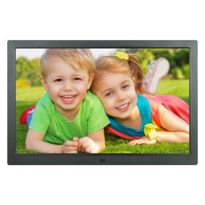 China Clock lcd 1920x1080 wall mount advertising display DPF1702 hd 17 inch OEM digital photo frame for sale