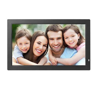 China 21 Inch LCD LED Screen Large High Resolution Digital Photo Frame Visual Picture Frame Clock for sale