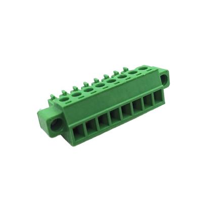 China Good Plug Connector Speakers Price Board Wiring 4 Way FS15EDGK-3.81 PLC Pluggable Terminal Block for sale