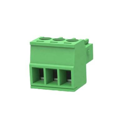 China PA66 UL94V-0 3WAY/POLE 15EDGK-3.5/3.81 Pitch 3.5/3.81mm Pluggable Terminal Block for sale