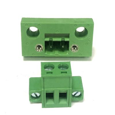 China Automotive type panel wall through feed through match FPC2.5-XX-508-00 male terminal block FPM2.5--XX-508-06 and female terminal block for sale