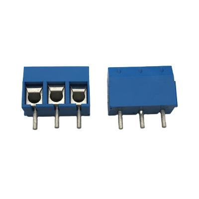 China PCB AOSI Power Terminal Block Grounding DG301 5mm Pitch Screw Terminal Block PCB for sale