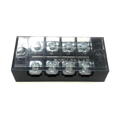 China TB2504 high quality screw barrier terminal block connector 0.5-2.5MM2 high quality for sale