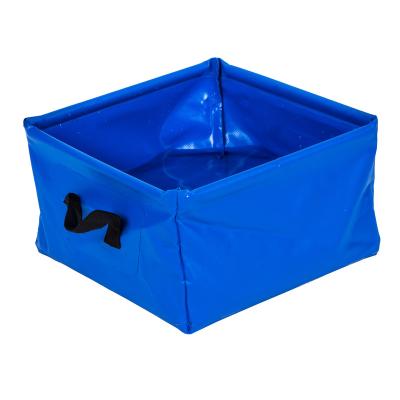 China Fishing Eco-friendly Ultralight Portable Bucket Container Water Bucket Folding Sink Outdoor Camping Equipment for sale