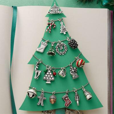 China Luxury Personalized Christmas Environmental Friendly Accessories Custom Stainless Steel Pendant for sale