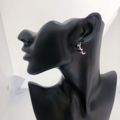 China Wholesale Simplicity Designer Inspired New 2021 Earrings Stainless Steel Women for sale