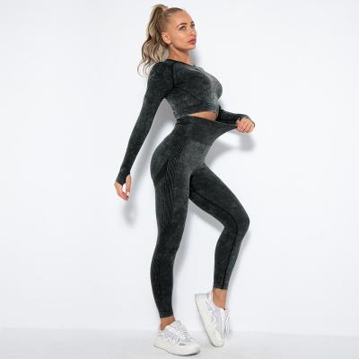 China Selling Breathable Women Factory Wear Booty Sexy Seamless Sporty Shorts crack! crack! long sleeve top yoga sport suit fitness suit for sale