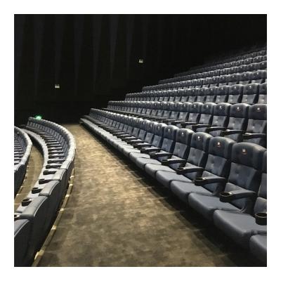 China Washable IMAX Cinema Rug 80% Wool 20% Fire Retardant Cinema Theater 100% Nylon Printed Carpet for sale