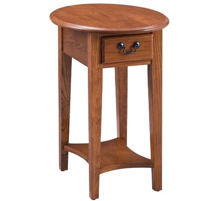 China Adjustable (other) Customized Wholesale Home Favorite Finds Shaker Oval End Table with Storage Drawer for sale