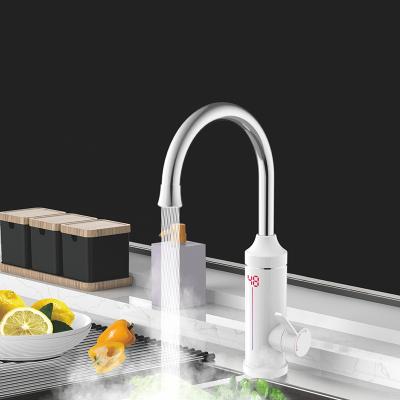 China Instant Heating Water Heater Electric Kitchen Water Heater Tap Instant Hot Water Faucet Cold Heating Faucet Tankless for sale