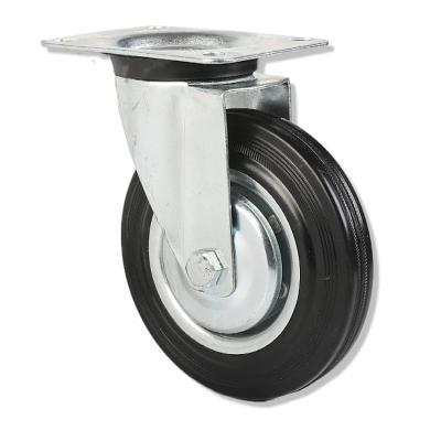 China Low Noise Weihang 4 Inch China Customized 1 Ton High Quality Heavy Duty Industrial Fix Caster Wheel for sale