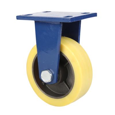 China High Load Capacity WeiHang 5 Inch Heavy Duty Caster Wheels Fixed Steering Wheel for sale