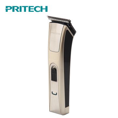 China PRITECH Outdoor High Quality Professional Rechargeable Men's Hair Clippers Cordless Electric Trimmer for sale