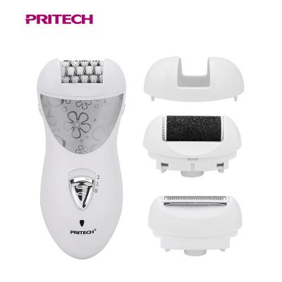 China Newest Outdoor Rechargeable PRITECH Hair Remover Lady Epilator With Competitive Price for sale