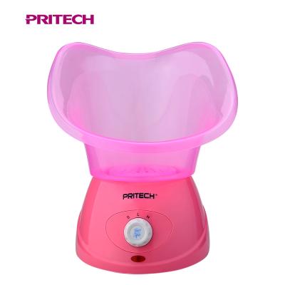 China PRITECH Beauty Equipment Portable Facial Steamer Cheap Facial Steamer DEEP CLEANING Electric Facial Sauna for sale