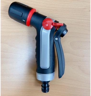 China Variable Spray Patterns Powerful Rear Trigger Pattern Cleaning 3 Spray Gun Cyclone Garden Hose Nozzle Water Saving Sprayer Accurate Cleaning for sale