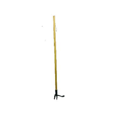 China Quickly & Easily remove weed rack up weed puller with long plywood handle steel blade easily remove use it without bending or kneeling softer ground weeding for sale