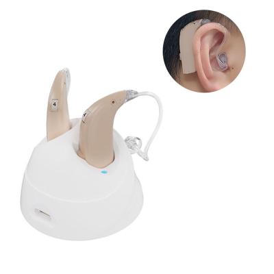 China Rechargeable Professional Hearing Amplifier Digital Bluetooth Blue Tooth Hearing Aids for Deaf Seniors for sale