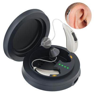 China Rechargeable Digital Ric Mini Hearing Aid Receiver In Channel Rechargeable Sound Canceling Sound Amplifier Hearing Aid for sale