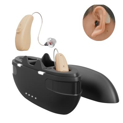 China Latest technology rechargeable digital bte digital bluetooth ric hearing aid products 2023 for sale