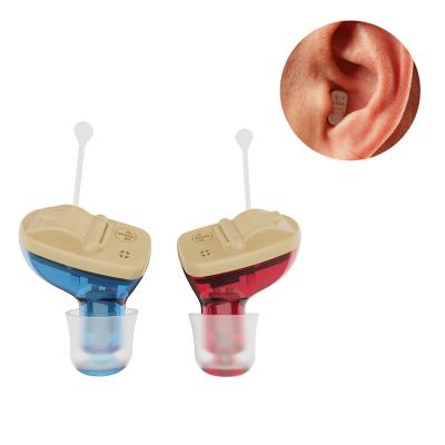 China Digital Ric Mini CIC Hearing Aid Battery 10A Rechargeable Invisible Analog Hearing Amplifier Ear Aids for sale