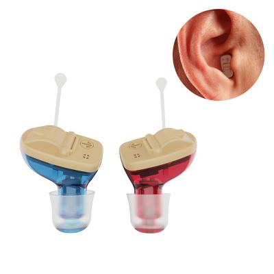 China Digital Ric Buy Smallest Rechargeable In-Line Hearing Aid iic Hearing Aid for sale