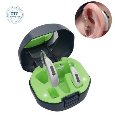 China Smart Rechargeable Digital Bluetooth Wireless Invisible Digital Hearing Aids Manufacturer OTC Ear APP Rechargeable Bluetooth Hearing Aid for sale