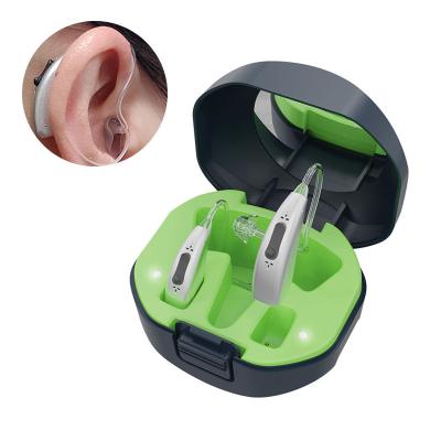 China Digital Rechargeable Bluetooth Amplifier Healthy Hearing Manufacturer BTE Bluetooth Hearing Aid for Impaired Hearing Loss for sale