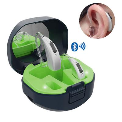 China Digital rechargeable bluetooth hearing aids hearing loss bluetooth ear ric hearing aid for sale