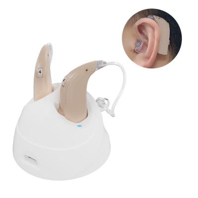 China Digital rechargeable bluetooth hearing aid for older health care healthy deafness amplifier behind ear hearing aid for sale