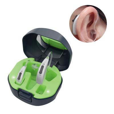 China Rechargeable Wireless Hearing Amplifier Digital Bluetooth BTE USB Hearing Aids Bluetooth Earphone for Deaf for sale