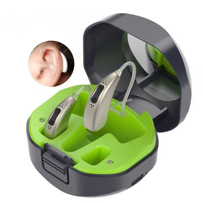 China New product rechargeable digital bluetooth hearing aid for deaf charging hearing aids for sale